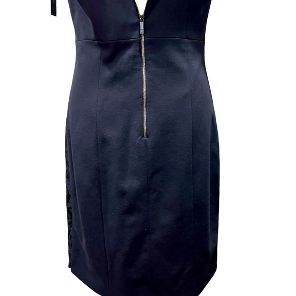 Ellie Tahari cocktail / Career dress navy blue size 6. Brand new with tag - Picture 5 of 12